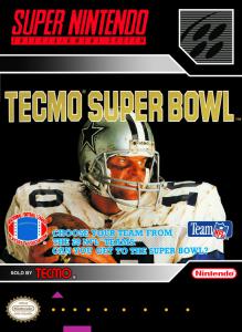 Постер Tecmo Super Bowl для SNES