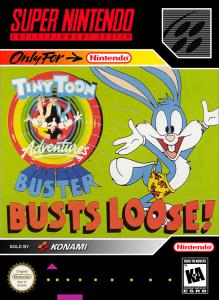 Постер Tiny Toon Adventures: Buster Busts Loose! для SNES