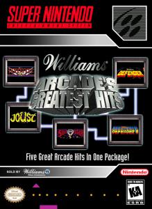 Постер Williams Arcade Classics для SNES