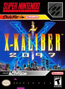Постер X-Kaliber 2097 для SNES