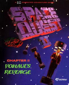 Постер Space Quest 2: Vohaul's Revenge - русская версия для DOS