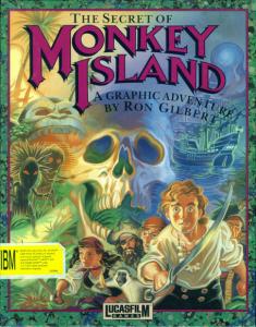 Постер The Secret of the Monkey Island для DOS