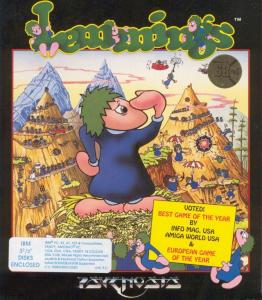 Постер Lemmings для DOS
