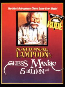 Постер National Lampoon's Chess Maniac 5 Billion and 1 для DOS