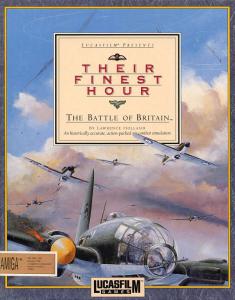 Постер Their Finest Hour: The Battle of Britain для DOS