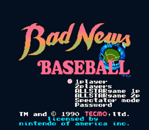 Bad News Baseball