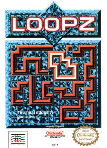 Постер Loopz для NES