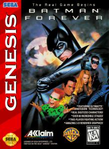 Постер Batman Forever для SEGA