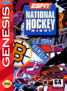 Постер ESPN National Hockey Night для SEGA