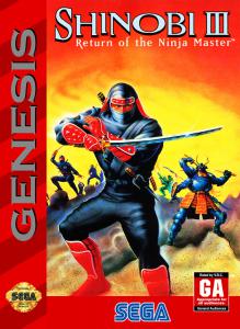 Постер Shinobi III: Return of the Ninja Master для SEGA