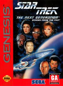 Постер Star Trek: The Next Generation - Echoes from the Past для SEGA